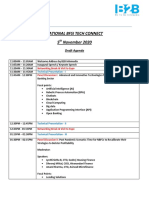 Draft Agenda - National BFSI Tech Connect 2020