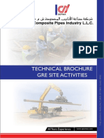 Technical Brochure Gre Site Activities: 44 Years Experience