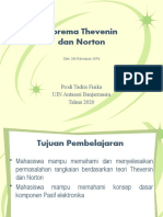 Teorema Thevenin & Norton