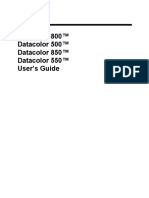 Datacolor 500 Manual PDF