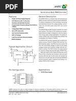 APW7073A: Features General Description