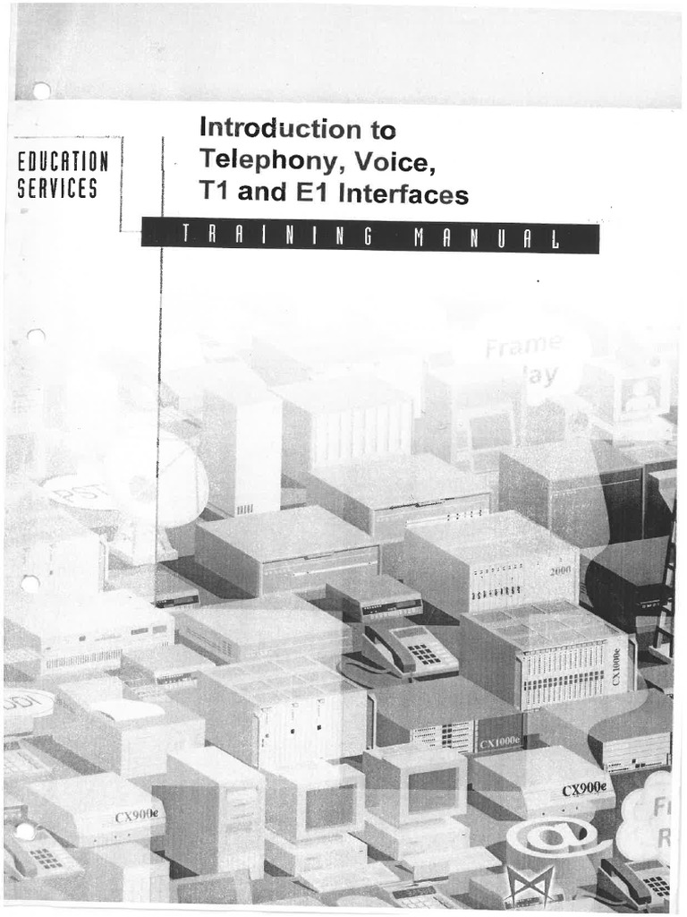 Introduction To Telephony, Voice & E1+T1 Interface PDF | PDF