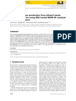 2013-Hydrogen Rich Gas Production From Etanol Steam Reaction - Energy Research