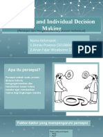 Chapter 6. Perception and Individual Decision Making