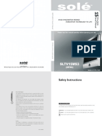 sole LCD TV SLTV15MS3 Manual V2-2
