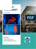 Student Worksheet: Ipa Class Viii The Human Digestion System Authored By: Arista Novihana Pratiwi