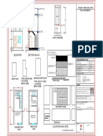 Elevation Section On A-A': BLOCK PLAN (1:200)