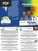 Plano de Governo Pomerode Nas Mãos do Povo