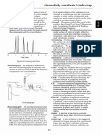 Chromaticity Coordinate / Cinder Trap: Typical Chromatograph Trace