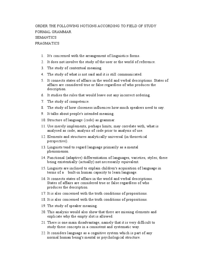 The Study of Language | PDF | Concept | Linguistics