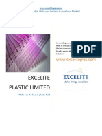 Excelite Plastic Limited: Choose Excelite, Make You The Best in Your Local Market!