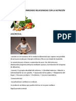 Enfermedades Relacionadas Con La Nutrición, Circulación y Excreción