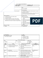 Daily Lesson Plan Mathematics