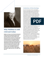 Why Malthus Is Still Relevant Today