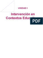 Intervencion en Contextos Educativos - Gestion e Intervencion 2014