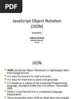 Javascript Object Notation (Json) : Adnan Sohail