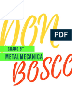 Metalmecanica 9° Semana 2 Junio