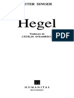 Peter Singer - Hegel (Maestri Spirituali) - Humanitas (1996) PDF