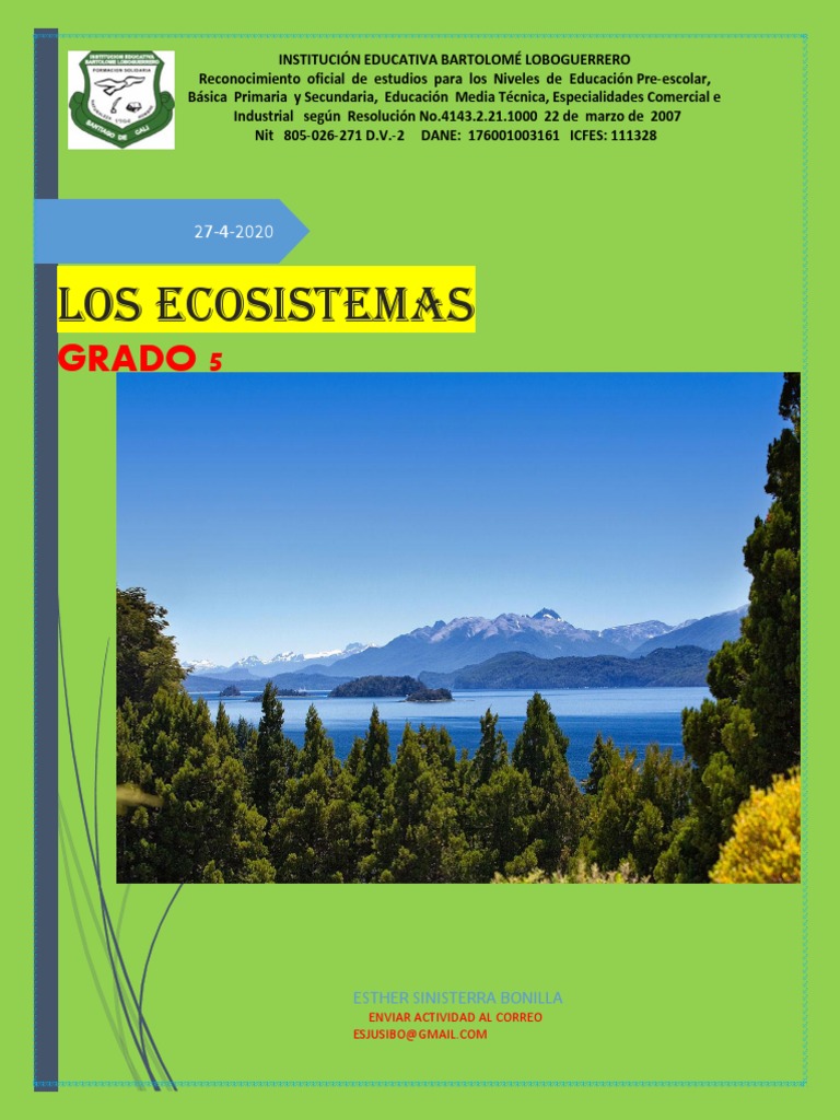 Ecosistemas 5 | PDF | Ecosistema | Suelo