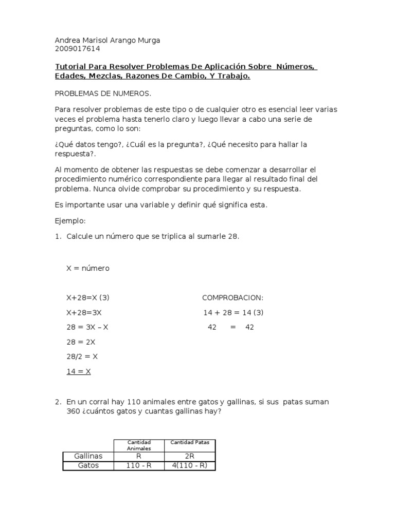 Problemas de Aplicación Matemática | PDF | Leche