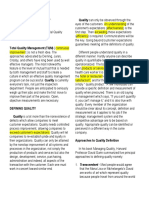 Reviewer in Total Quality Management PDF