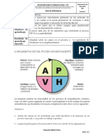 Ciclo Phva Implementacion Del Proceso de Mejoramiento PDF