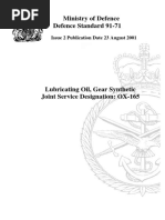 UK Defence Standard 91 Series Overview | PDF | Jet Fuel | Fuel Oil