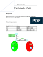 eNSP Test Intruction of Test A