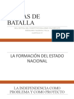 Cartas de Batalla. La Independencia Como Proble y Como Proyecto