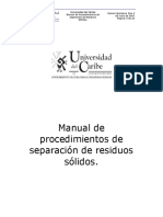 Manual de procedimientos de separación de residuos sólidos.pdf