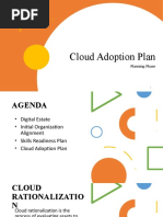 Cloud Adoption Plan: Planning Phase