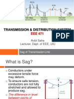 Transmission & Distribution System: Avijit Saha Lecturer, Dept. of EEE, UIU