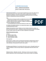 Ejercicio de Estado Financiero PROFORMA