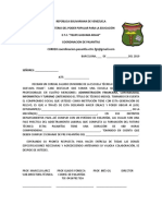 Carta de Pasantía 6to Año