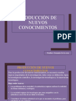 2.producción de Nuevos Conocimiento