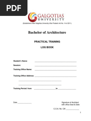 Log book