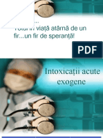 Intoxicatiile Exogene Acute