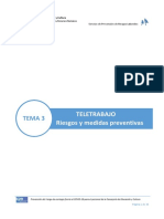 TEMA 3-Teletrabajo-Riesgos y Medidas Preventivas PDF