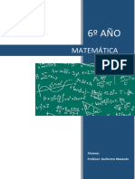 6to Matematica Cuadernillo de Clases