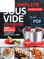 The Complete Sous Vide Cookbook - 200+ Recipes To Cook at Home Like A Chef