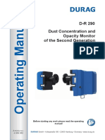 D-R 290 Dust Concentration and Opacity Monitor of The Second Generation