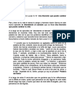 Semana 1 Septiembre Predicaciones