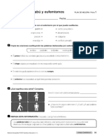 actividad de eufemismos