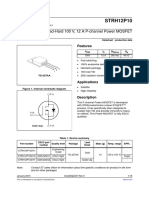 STRH12P10: Rad-Hard 100 V, 12 A P-Channel Power MOSFET