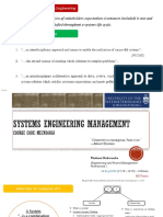 What Is The Aim of Systems Engineering: C2 General