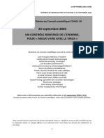 Note Du Conseil Scientifique Du 22 Septembre