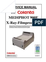 Colenta Mediphot 900E Filmprocessor - Service Manual