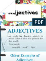 Adjectives