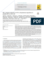 PM2.5 Promotes Replication of VSV by Ubiquitination Degradation of phospho-IRF3 in A549 Cells