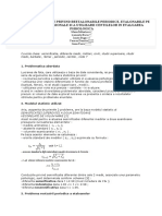 Argumente Statistice Privind Reetalonarile Periodice, Etalonarile Pe Tipuri Socioprofesionale Si A Utilizarii Centilelor in Evaluarea Psihologica